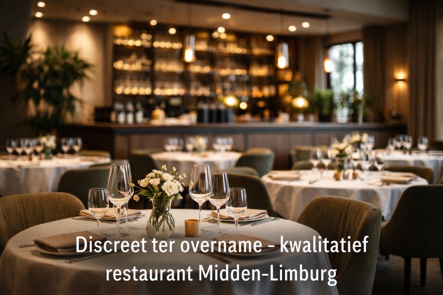 Restaurant ter overname in Limburg — Kwalitatief restaurant