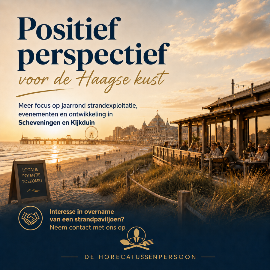 Strandpaviljoen ter overname in Zuid-Holland — Te Koop: Meerdere Strandpaviljoens Haagse kust