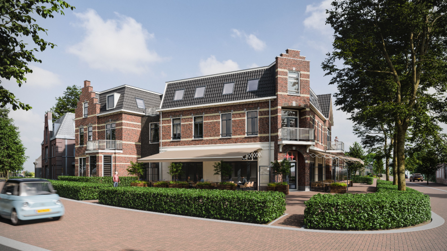 mogelijk als: restaurant of brasserie of lunchroom te huur in Waalre, Noord-Brabant — Nieuwbouw horecaruimte Markt 16 Waalre