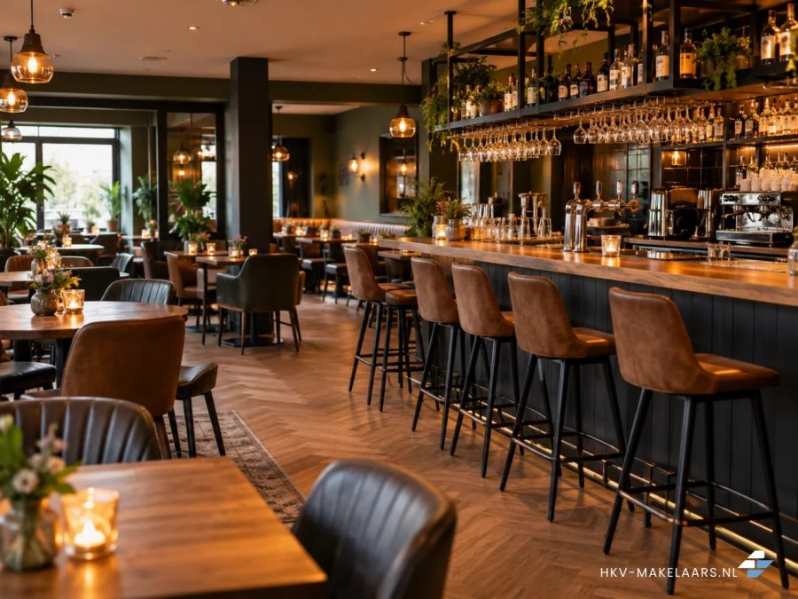 Horeca beleggingspanden te koop in Zuid-Holland — Te Koop: Cafe met vijfkamer woning Spijkenisse